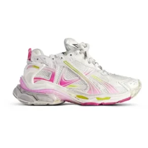 BaIenciaga Runner - White/Yellow/Pink