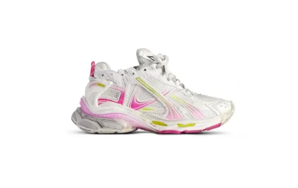 BaIenciaga Runner - White/Yellow/Pink