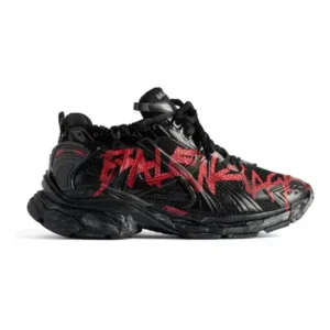 BaIenciaga Runner - Black/ Red