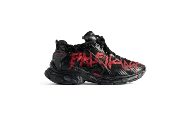 BaIenciaga Runner - Black/ Red