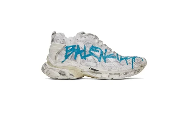 BaIenciaga Runner - White & Blue