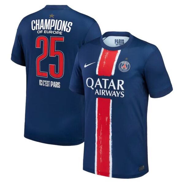 Maillot Collector Domicile Match PSG 24/25 - Champions League